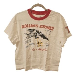 Multi-Coloured GAP Women's Rolling Stones Relaxed Graphic T-Shirt